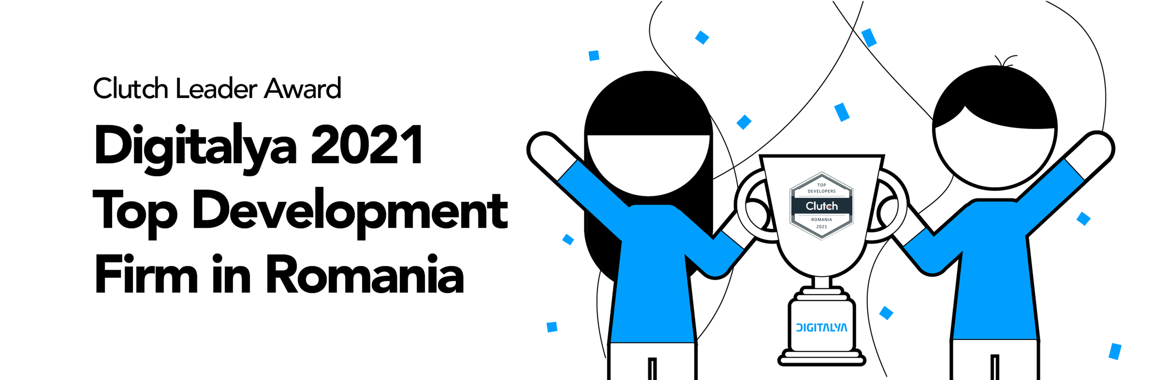 Digitalya wins 2021 Clutch Leader Award as Top Development Firm in Romania