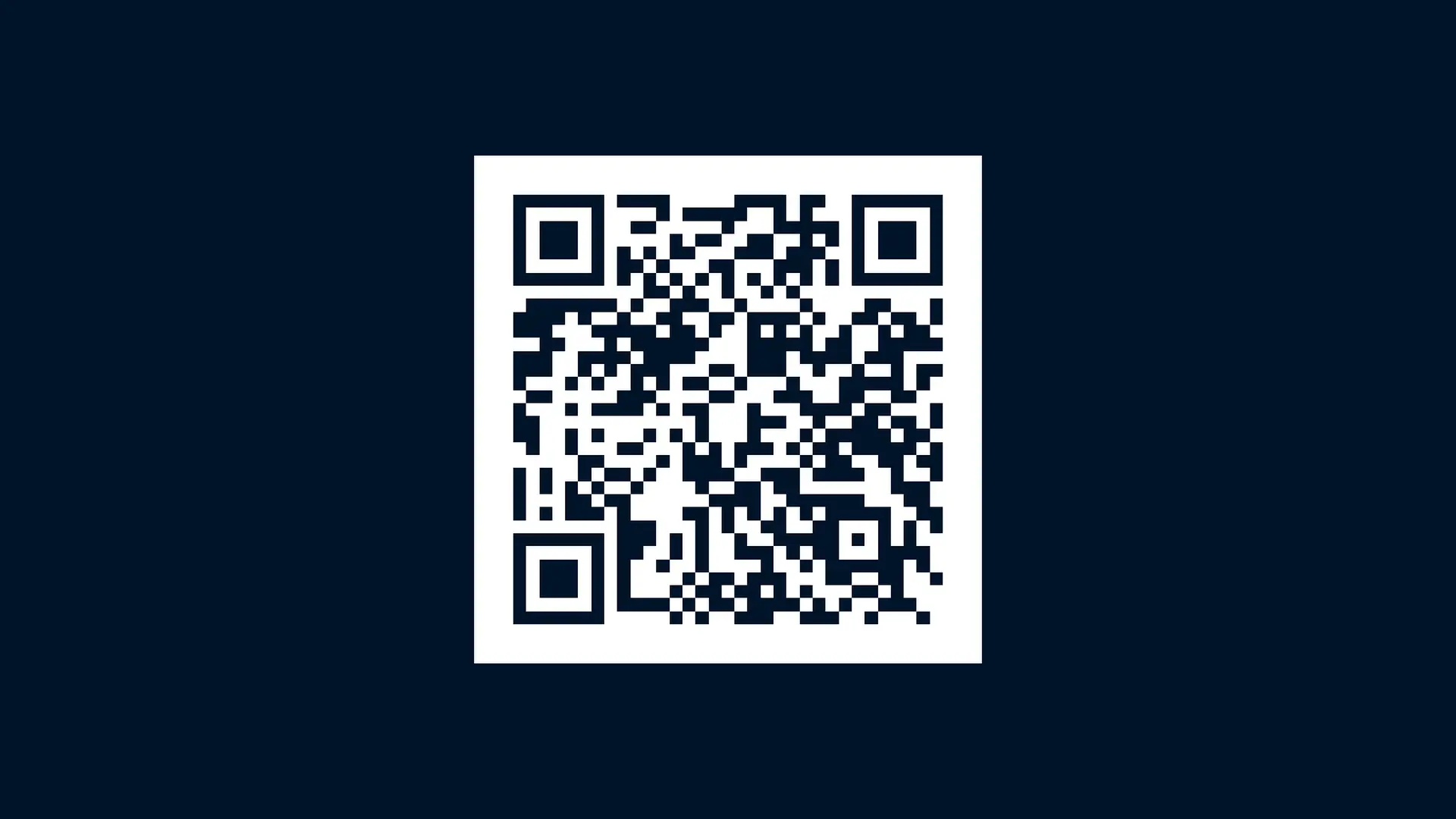 QR-code naar de keynote-slides van Christian Kromme
