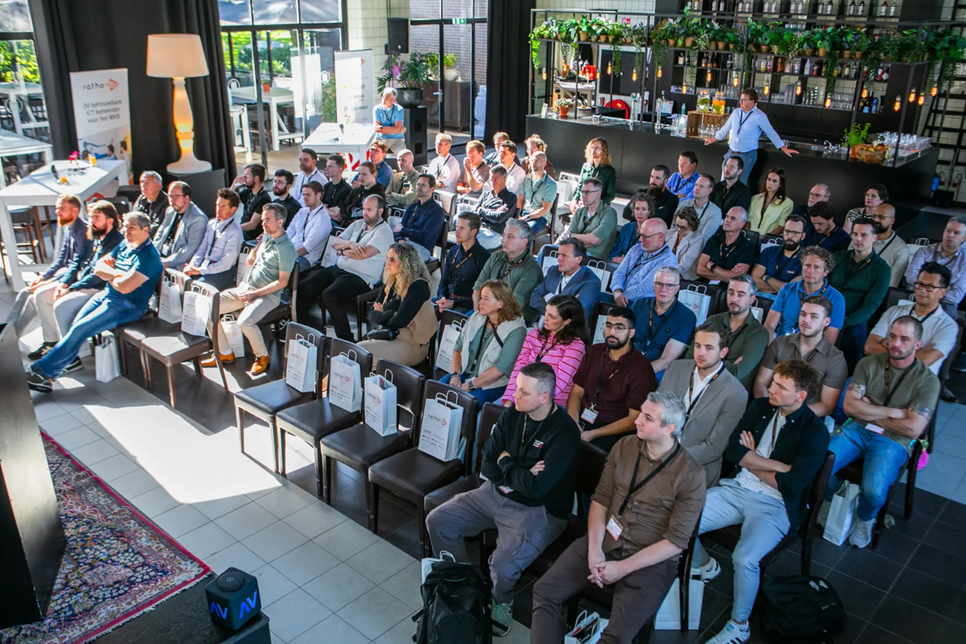 Volle zaal tijdens de Ratho Experience Day 2026