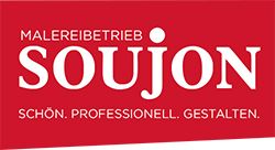Logo Malereibetrieb Soujon - Schön. Professionell. Gestalten.