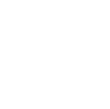 Stilisiertes Logo mit zwei weißen Buchstaben "R" nebeneinander, eingerahmt von einem quadratischen Umriss auf schwarzem Hintergrund.