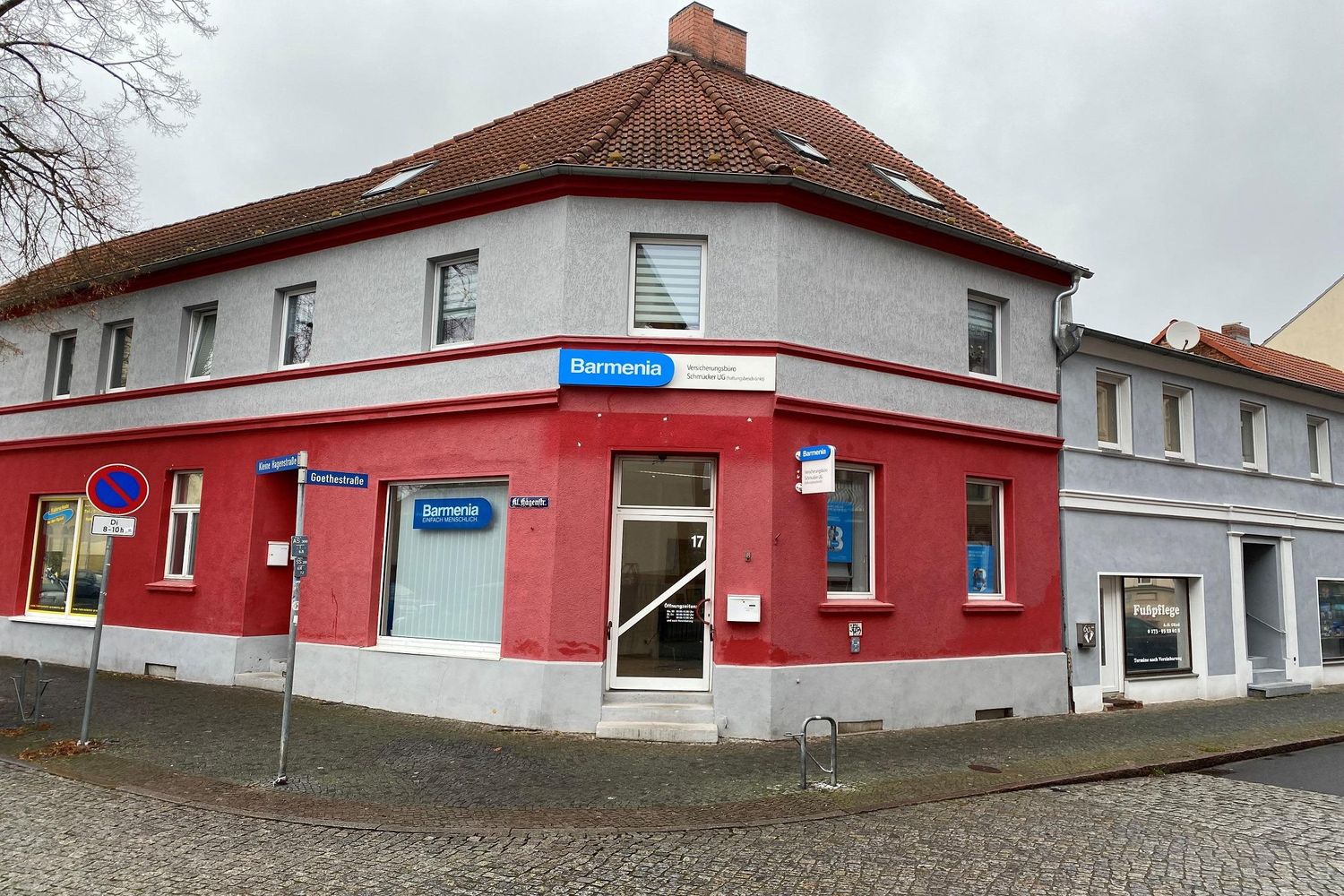 Sie finden mich in meiner Agentur in Rathenow. - Versicherungsbüro Schmücker GmbH, BarmeniaGothaer Rathenow