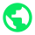 neon green icon for the homepage