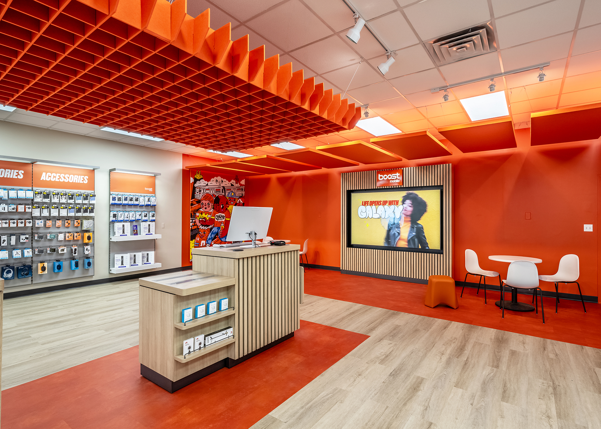 Boost Store Display Boost Mobile | Principle