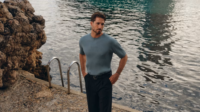 TRAPP Spring/Summer 25 campaign shots - Kevin-Trapp_SS25_Drop-2_ABOUT-YOU_Campaign_19