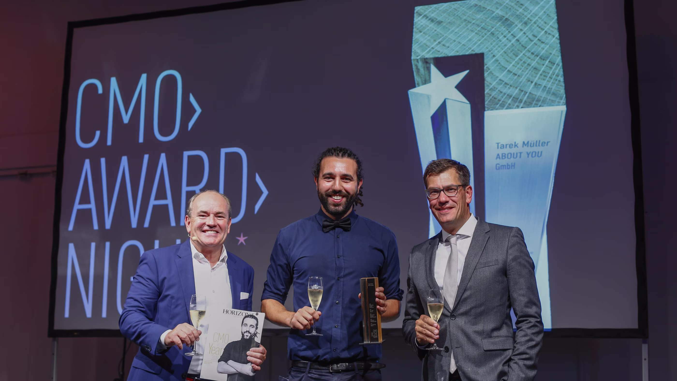 ABOUT YOU Mitgründer und Co-CEO Tarek Müller wird als „CMO of the Year“ 2019 ausgezeichnet