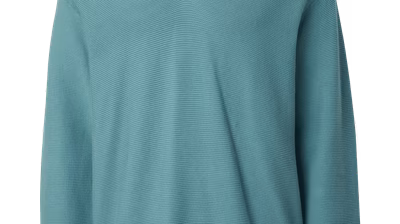 TRAPP Spring/Summer 24 pack shots - Kevin-Trapp-co-created-by-ABOUT-YOU_Pack-Shots_Dario-Jumper_turquoise_5990