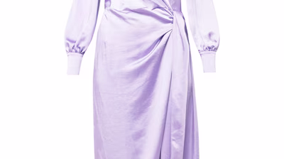 CITA MAASS Spring/Summer 24 pack shots - Cita-Maass-co-created-by-ABOUT-YOU_Pack-Shots_Bianca-Wrap-dress_lilac_7990