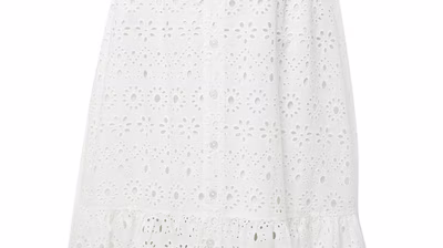 CITA MAASS Spring/Summer 24 pack shots - Cita-Maass-co-created-by-ABOUT-YOU_Pack-Shots_Lucia-skirt_white_5990