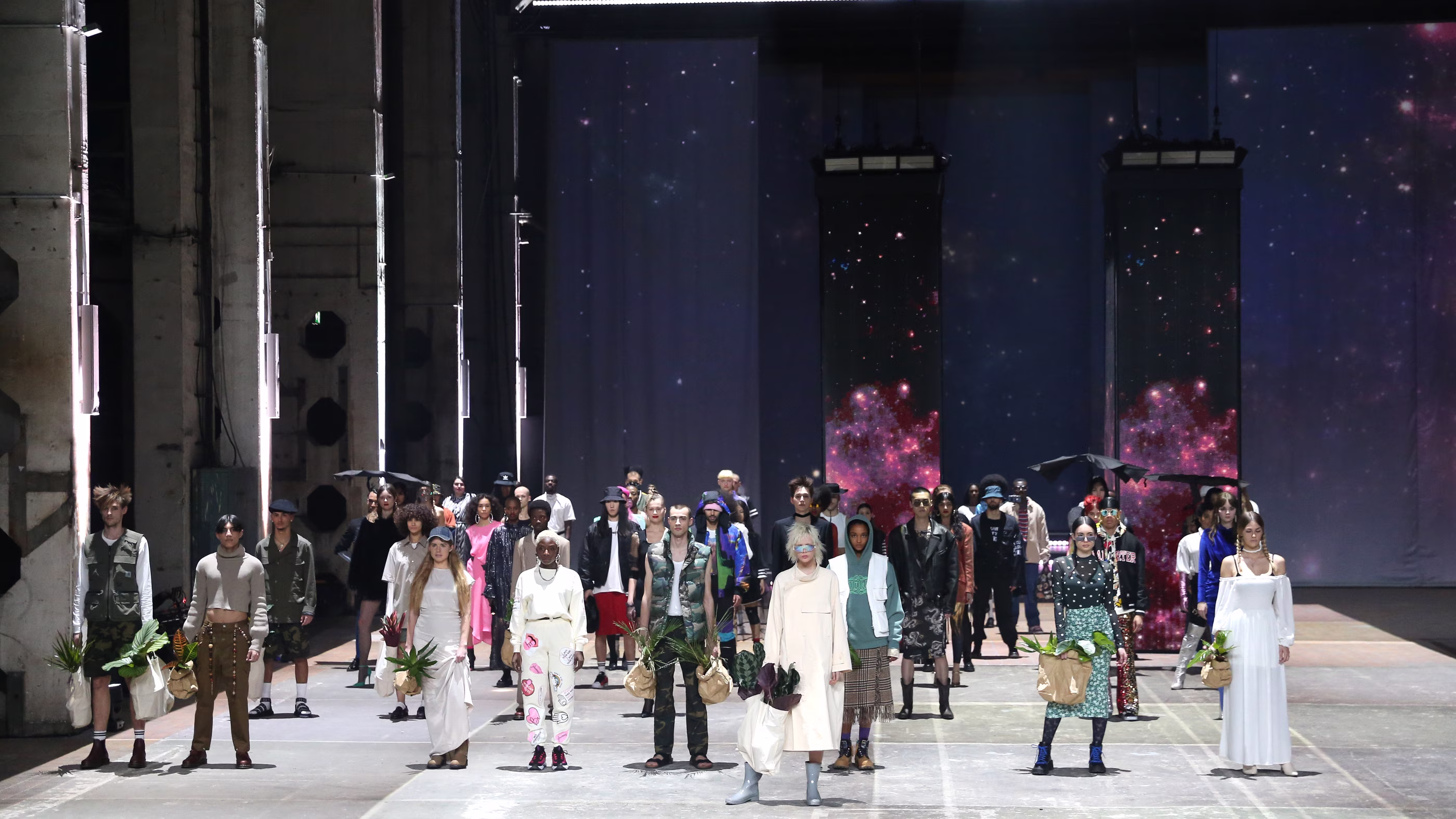 Welcome to the ABOUT YOU Re-Fashion Week 2021: Live production at Kraftwerk Berlin