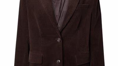 Marie von Behrens Autumn/Winter 23 pack shots - Marie-von-Behrens-co-created-by-ABOUT-YOU_AW23_pack-shots_Viola-blazer_dark-brown_11900