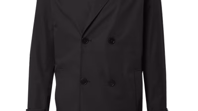 TRAPP Spring/Summer 24 pack shots - Kevin-Trapp-co-created-by-ABOUT-YOU_Pack-Shots_Rafael-Trenchcoat_black_9990