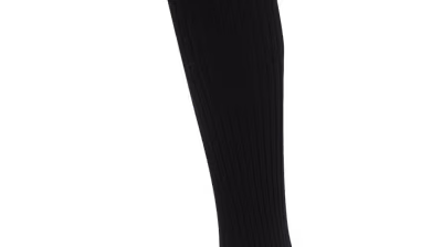 Guido Maria Kretschmer Women & Curvy Autumn/Winter 2023 pack shots - Guido-Maria-Kretschmer-Women-Curvy_AW23_Elfi-socks_black_2490_11073126