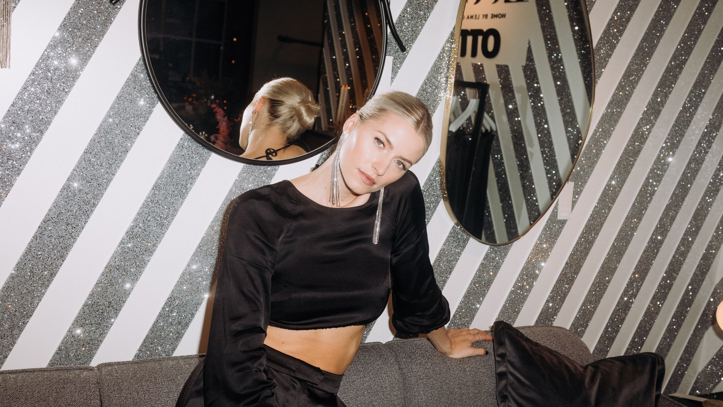 ABOUT YOU und OTTO präsentieren gemeinsam den “LeGer Christmas Shop by Lena Gercke” in Hamburg