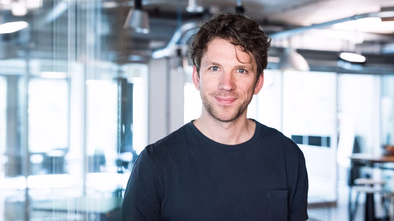 Portrait of Hannes Wiese, Co-Founder and Co-CEO Finance & Operations at ABOUT YOU