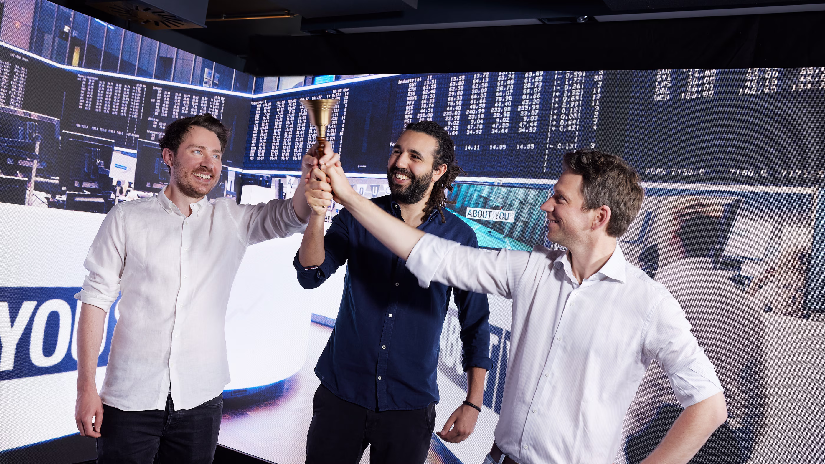 ABOUT YOU celebrates first day of trading as a listed company
