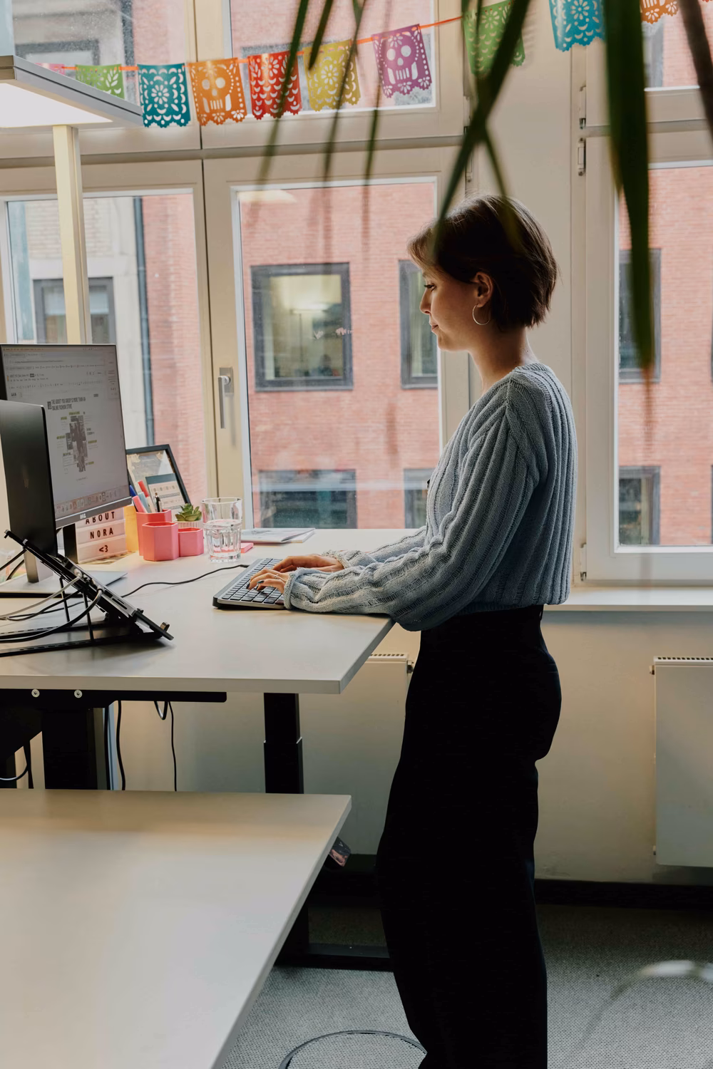 Team meeting at the ABOUT YOU office