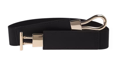 Guido Maria Kretschmer Women & Curvy Autumn/Winter 2023 pack shots - Guido-Maria-Kretschmer-Women-Curvy_AW23_Stefania-belt_black_3990_8364519