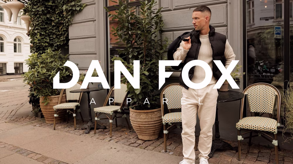Dan Fox Apparel – campaign image of the ABOUT YOU own brand