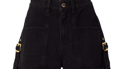 HOERMANSEDER Spring/Summer 24 pack shots - Hoermanseder-co-created-by-ABOUT-YOU_SS2024_Pack-Shots__Elna-shorts_anthracite-denim_5990