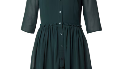 Guido Maria Kretschmer Women & Curvy Autumn/Winter 2023 pack shots - Guido-Maria-Kretschmer-Women-Curvy_AW23_Jovana-dress_dark-green_5990_12442976
