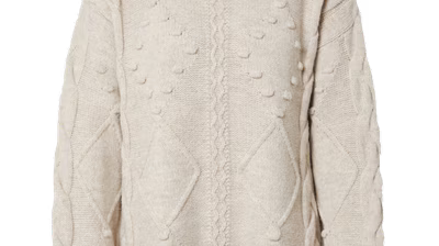 Guido Maria Kretschmer Women & Curvy Autumn/Winter 2023 pack shots - Guido-Maria-Kretschmer-Women-Curvy_AW23_Sarah-jumper_beige_5990_8893362