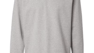 TRAPP Spring/Summer 24 pack shots - Kevin-Trapp-co-created-by-ABOUT-YOU_Pack-Shots_GOTS-Luke-Polo-Sweatshirt_grey-melange_6490