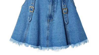 HOERMANSEDER Spring/Summer 24 pack shots - Hoermanseder-co-created-by-ABOUT-YOU_SS2024_Pack-Shots_Elea-skirt_blue-denim_6990