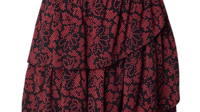 Guido Maria Kretschmer Women & Curvy Autumn/Winter 2023 pack shots - Guido-Maria-Kretschmer-Women-Curvy_AW23_Cessia-skirt_red-black-print_3990_12712285