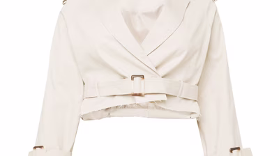 CITA MAASS Spring/Summer 24 pack shots - Cita-Maass-co-created-by-ABOUT-YOU_Pack-Shots_Chiara-Cropped-Trench_beige_7990