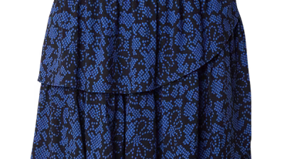 Guido Maria Kretschmer Women & Curvy Autumn/Winter 2023 pack shots - Guido-Maria-Kretschmer-Women-Curvy_AW23_Cessia-skirt_blue-black-print_3990_12712285