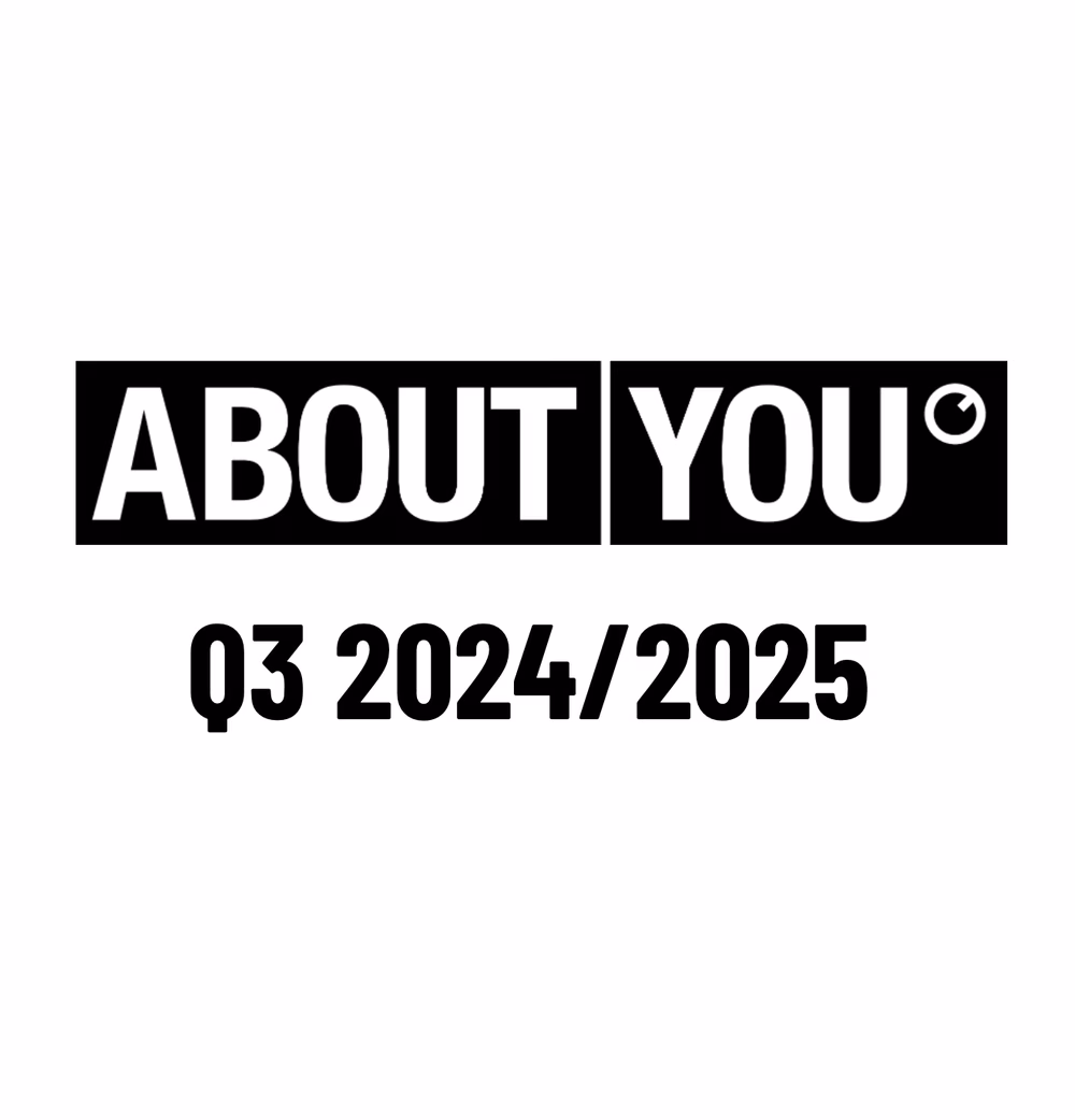 ABOUT YOU ERZIELT UMSATZ- UND KUNDENWACHSTUM IM DRITTEN QUARTAL MIT STARKEM WACHSTUM IN DACH – PROGNOSE BESTÄTIGT