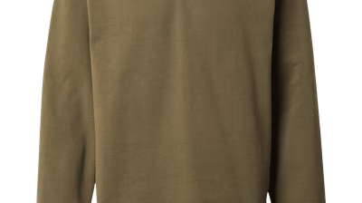 TRAPP Spring/Summer 24 pack shots - Kevin-Trapp-co-created-by-ABOUT-YOU_Pack-Shots_GOTS-Luke-Polo-Sweatshirt_green_6490