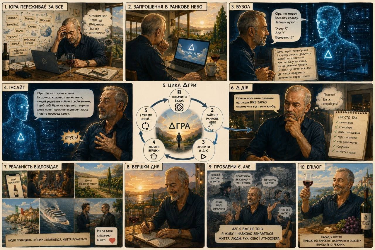 ЩО ТАКЕ ∆ГРА - 2  або як Юра ледь не «очолив Всесвіт», але все обійшлося, без санітарів