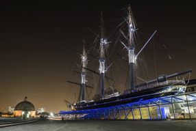 Cutty Sark, British clipper ship, Greenwich, London UK