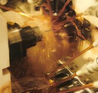 CNC Turning on one of our many Cincom's