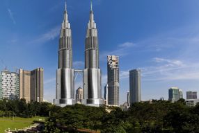 Petronas Towers, Kuala Lumpur, Malaysia,