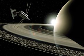 The rings of Saturn