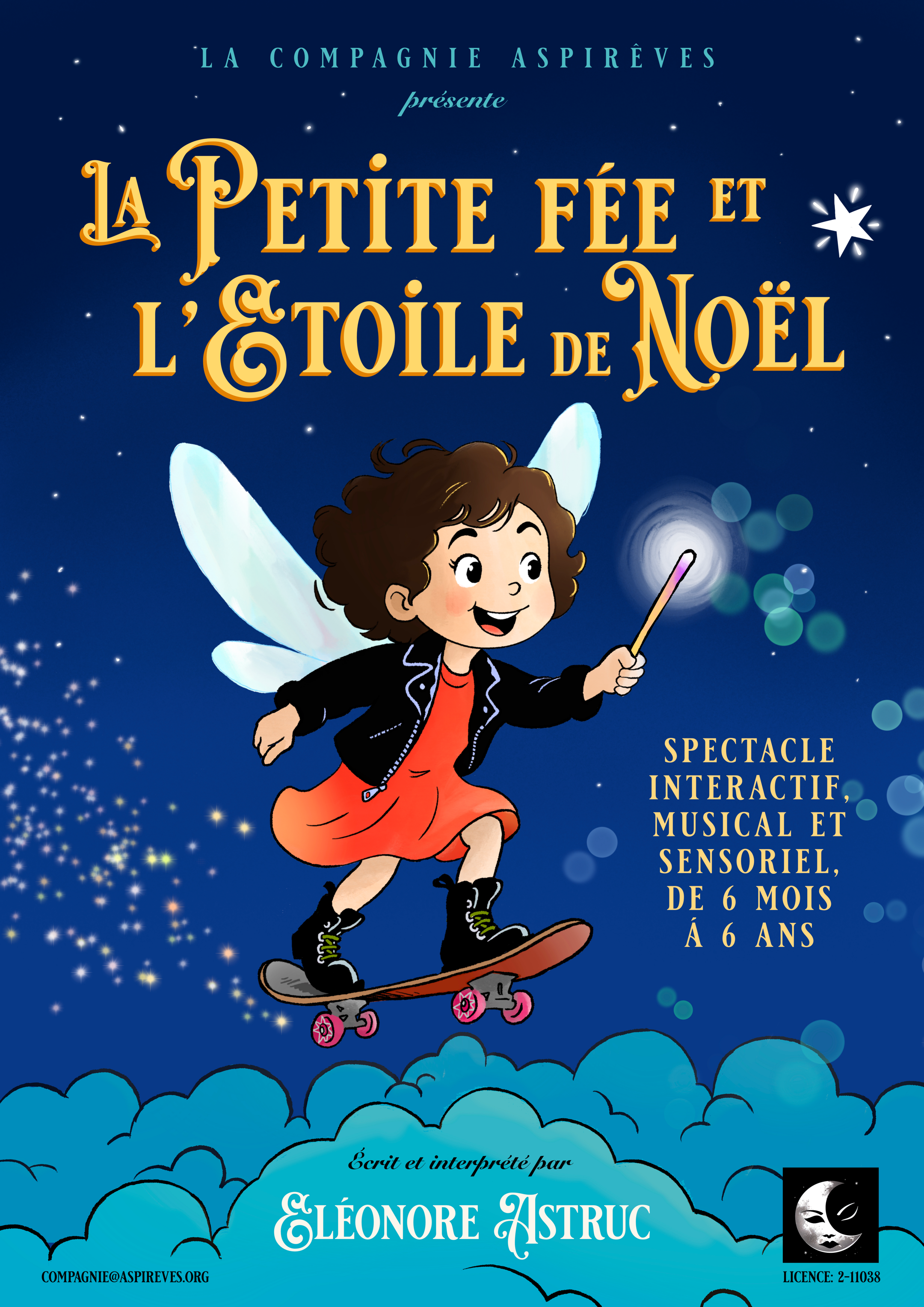 La Petite Fée et l'Étoile de Noël 