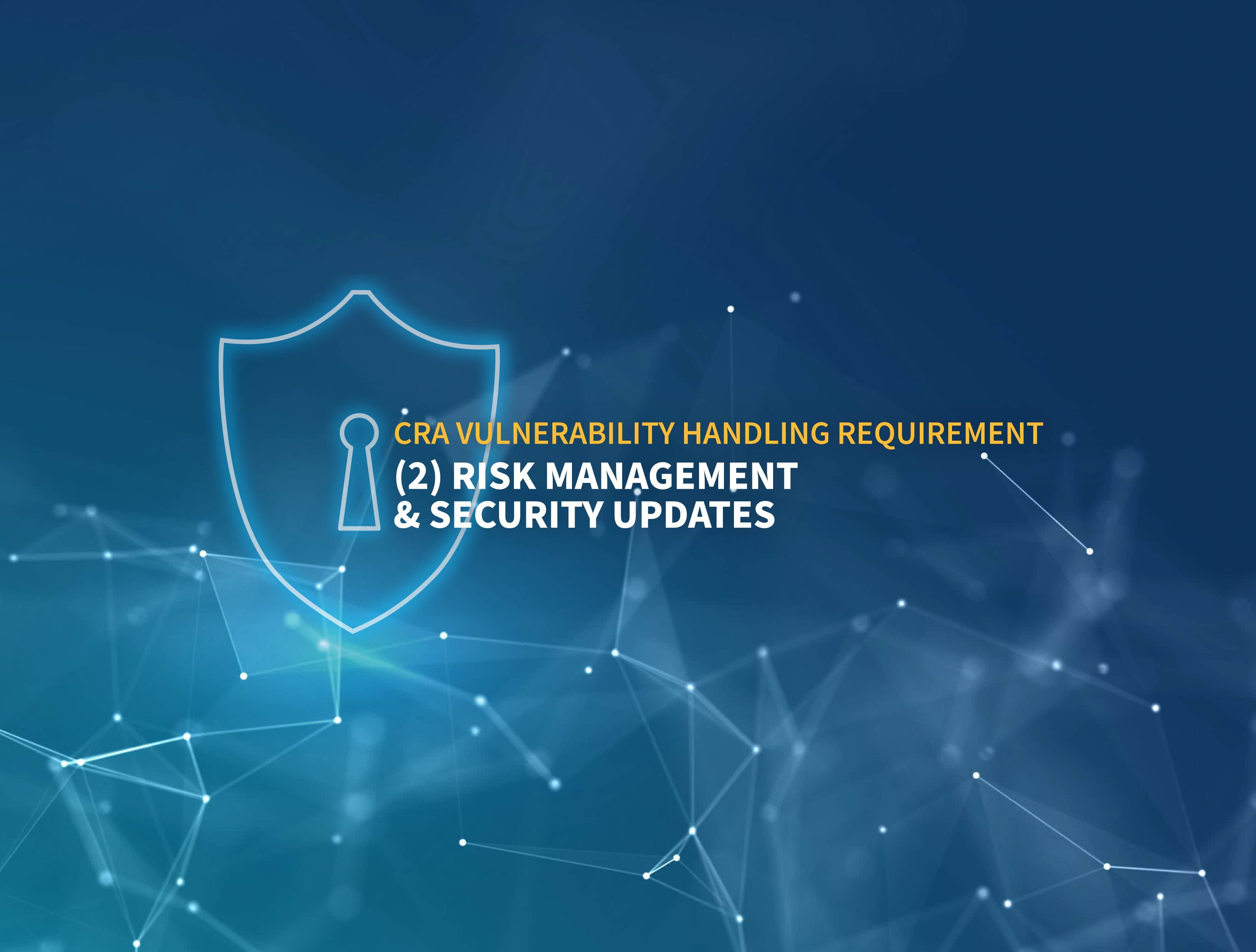 CRA Vulnerability Handling 2: Risk & Security Updates
