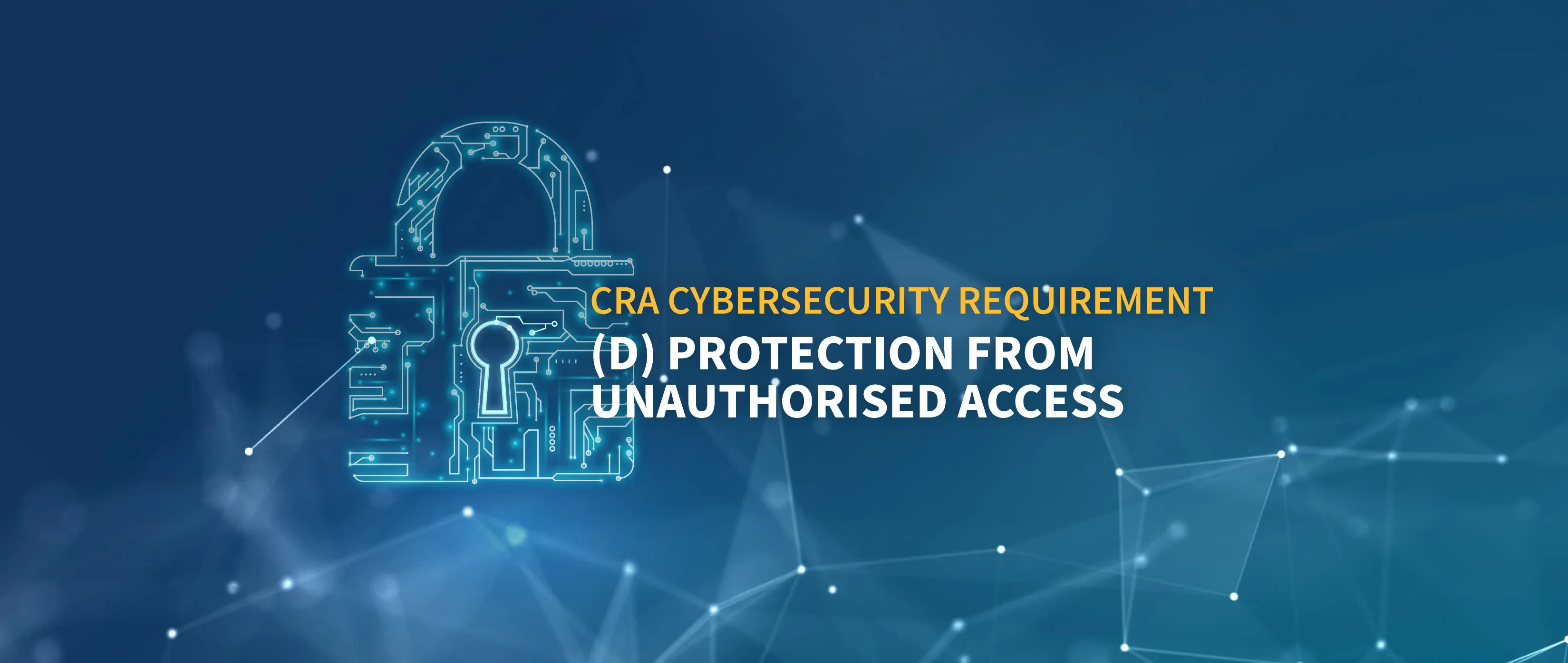 CRA Cybersecurity Requirements (d)