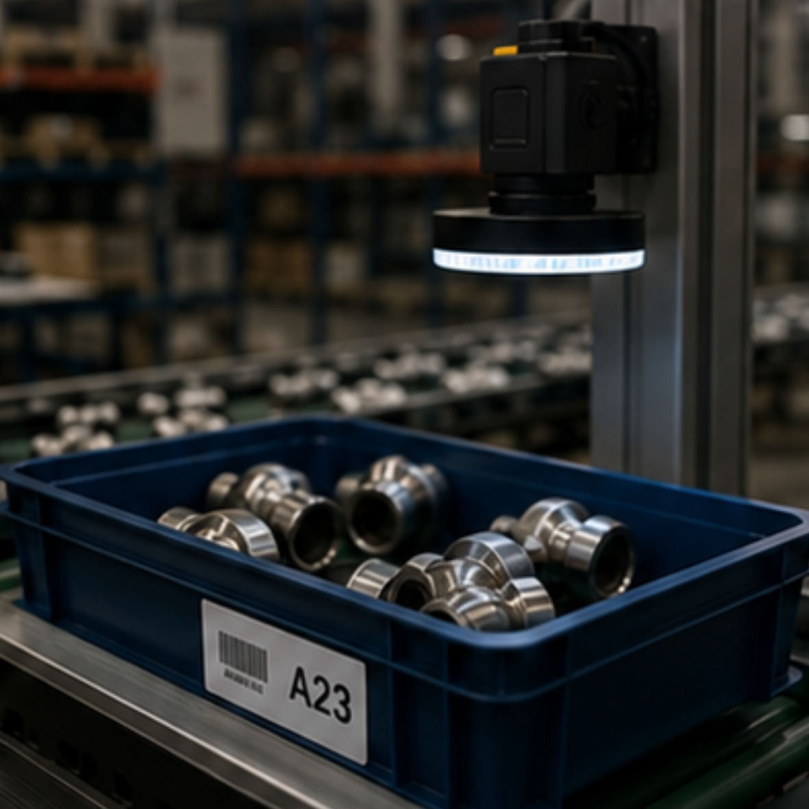 Clasificación automática de productos por familias en un almacén logístico