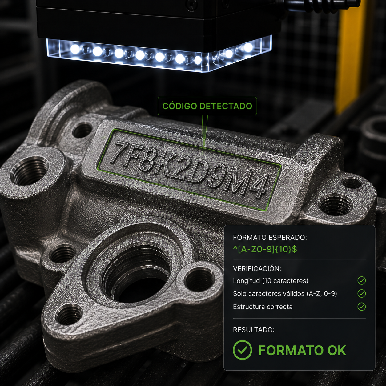 Verificación de formato