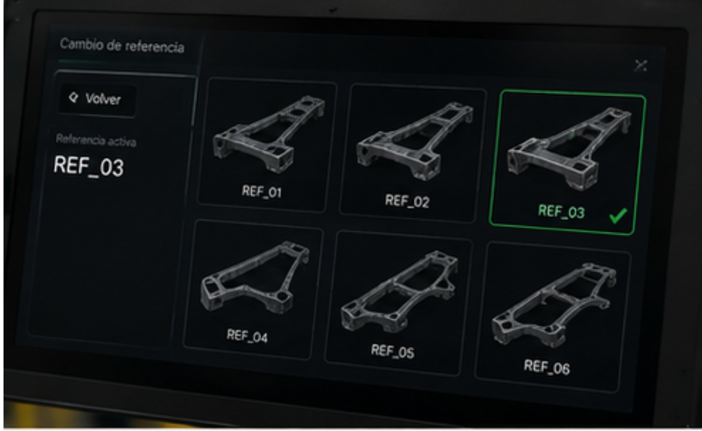 Control de calidad constante de uniones soldadas mediante inspección automática con visión artificial.