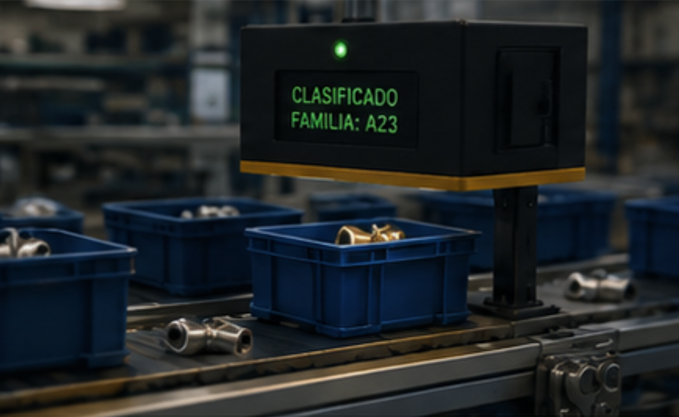 Clasificación automática de productos por familias mediante visión artificial en logística