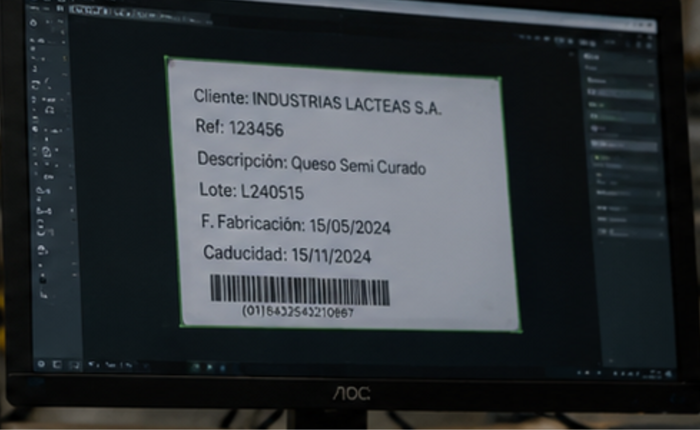 Detección automática de etiquetas mediante visión artificial en procesos logísticos