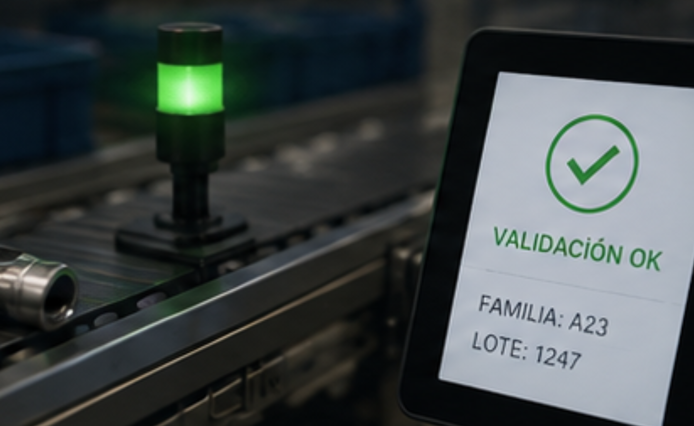 Validación automática de la clasificación de productos antes de su integración