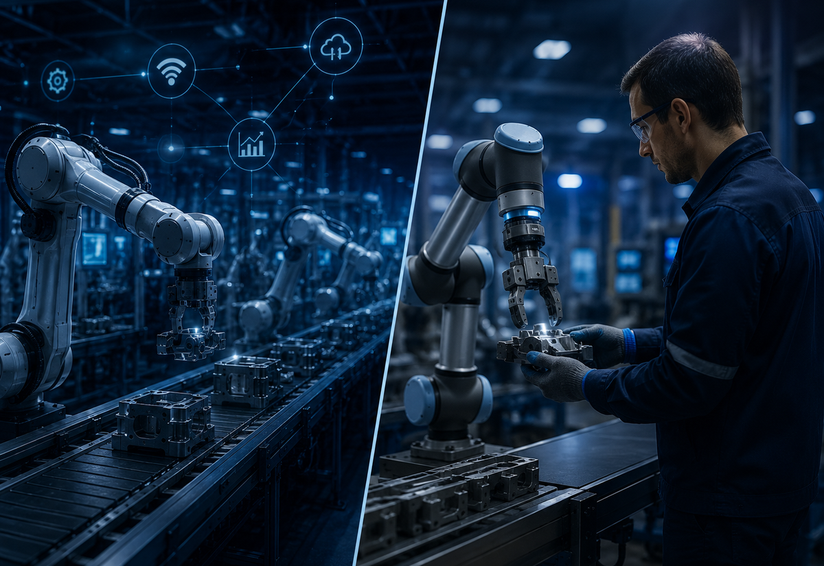 Industry 4.0 vs 5.0: What's the difference