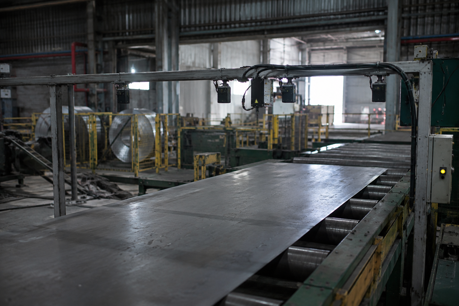 Visión artificial para inspección de materiales en una planta siderúrgica