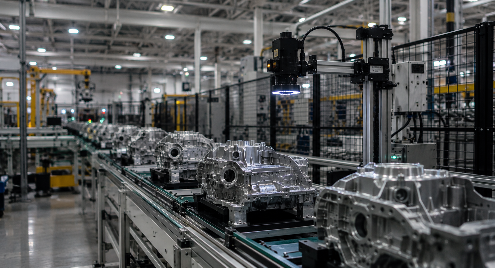 Visión artificial para automoción en una línea de producción industrial